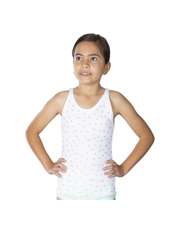 Camiseta Estampada Flores