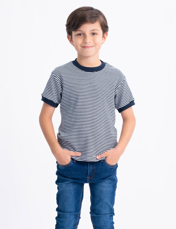 Playera Rayada M/Corta