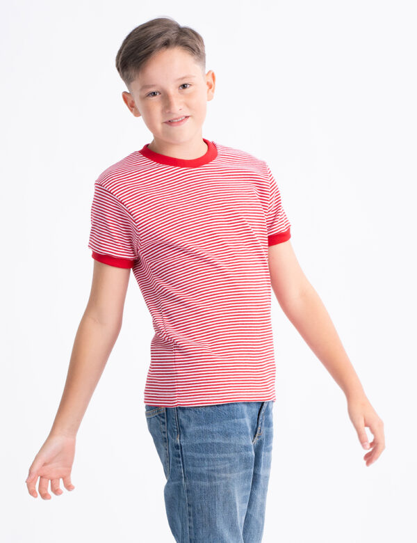 Playera Rayada M/Corta
