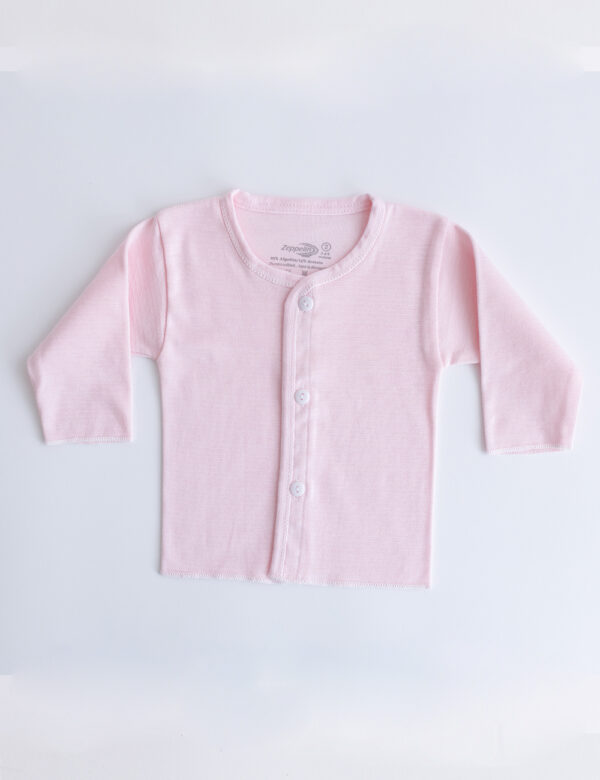 Camiseta Abotonada Rayada M/L