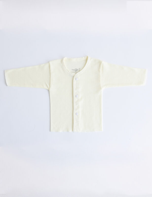 Camiseta Abotonada Rayada M/L
