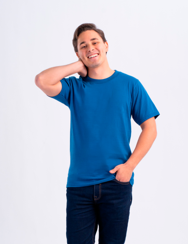 Playera cuello redondo manga corta