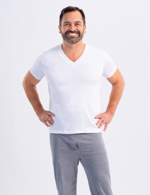 Playera Cuello V