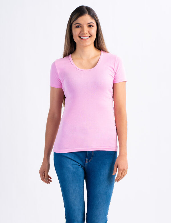 Playera Interior Manga Corta