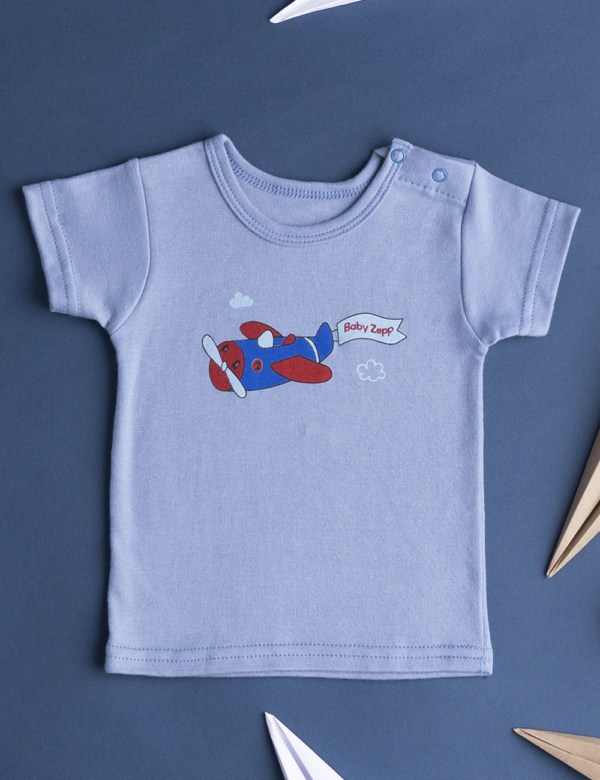 Playera Estampado Focalizado Manga Corta