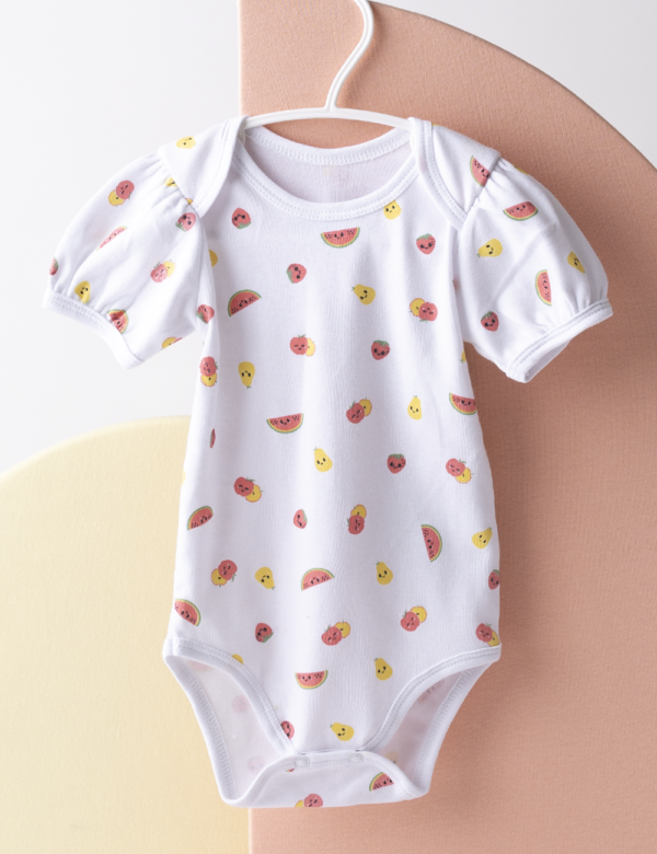 Body Americano Manga Corta Estampado Lleno