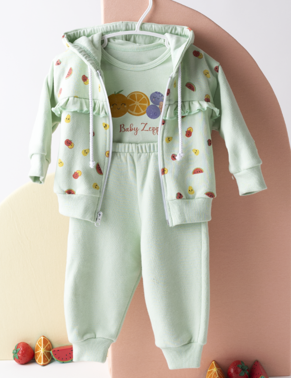Conjunto Afelpado Estampado Lleno