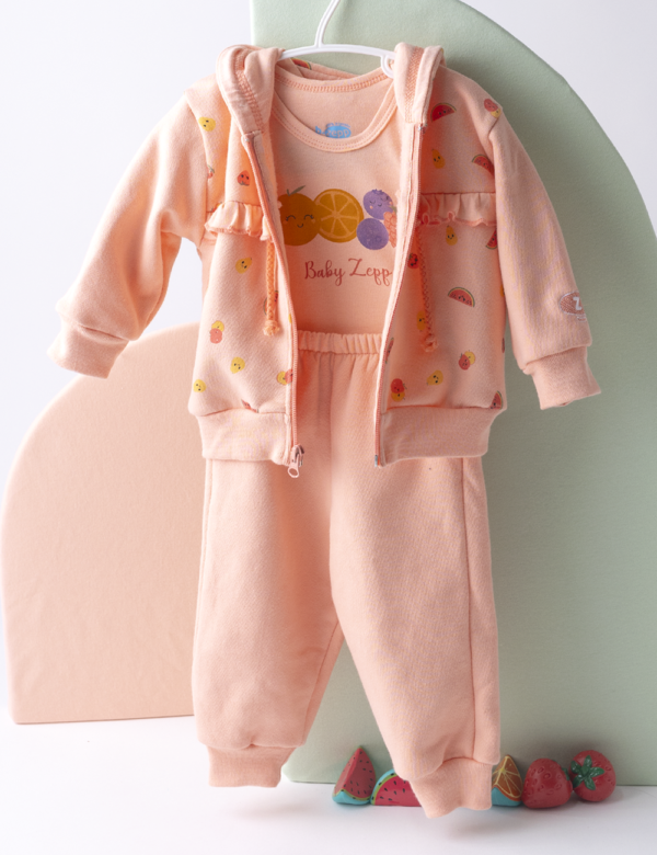 Conjunto Afelpado Estampado Lleno