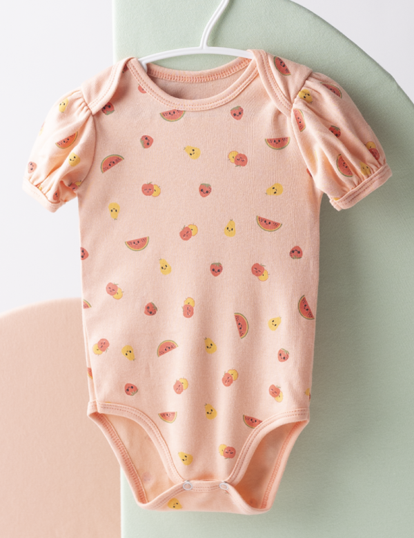 Body Americano Manga Corta Estampado Lleno