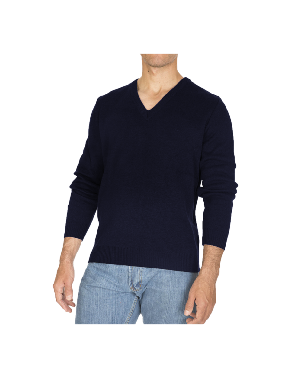 Básico Suéter Cuello V