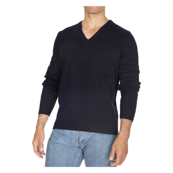 Básico Suéter Cuello V