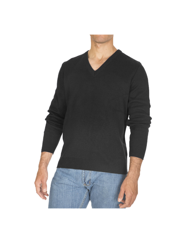 Básico Suéter Cuello V