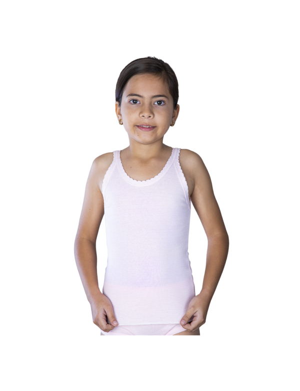 Camiseta Rayada con Acetato